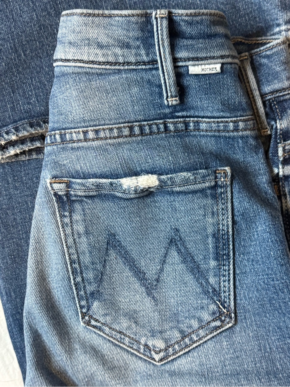 Mother Denim The Hustler Roller Ankle in High on the Hog Size 26 - Picture 14 of 15